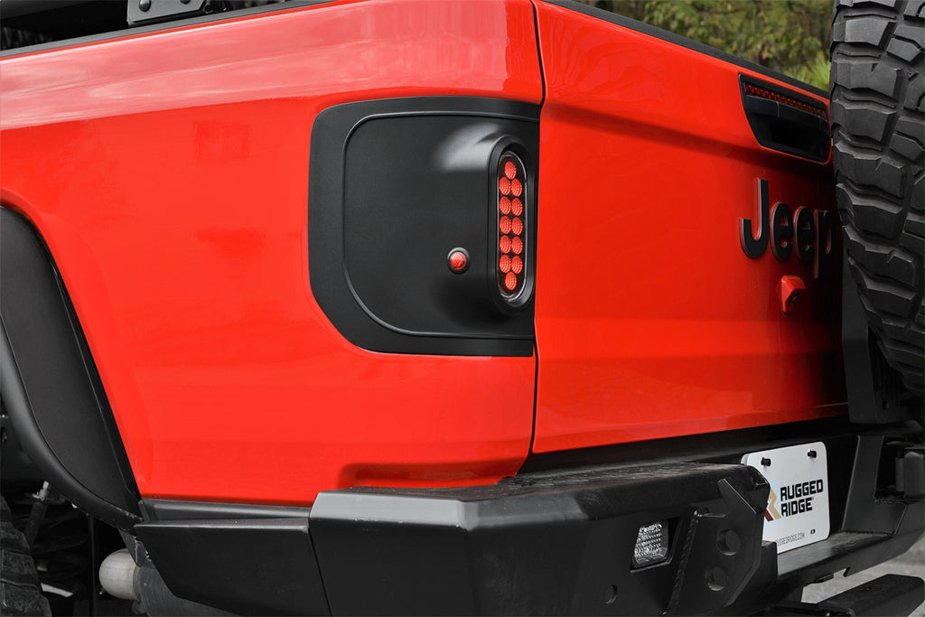 Rugged Ridge 11652.02 LED Tail Light Set for Select Jeep Gladiator