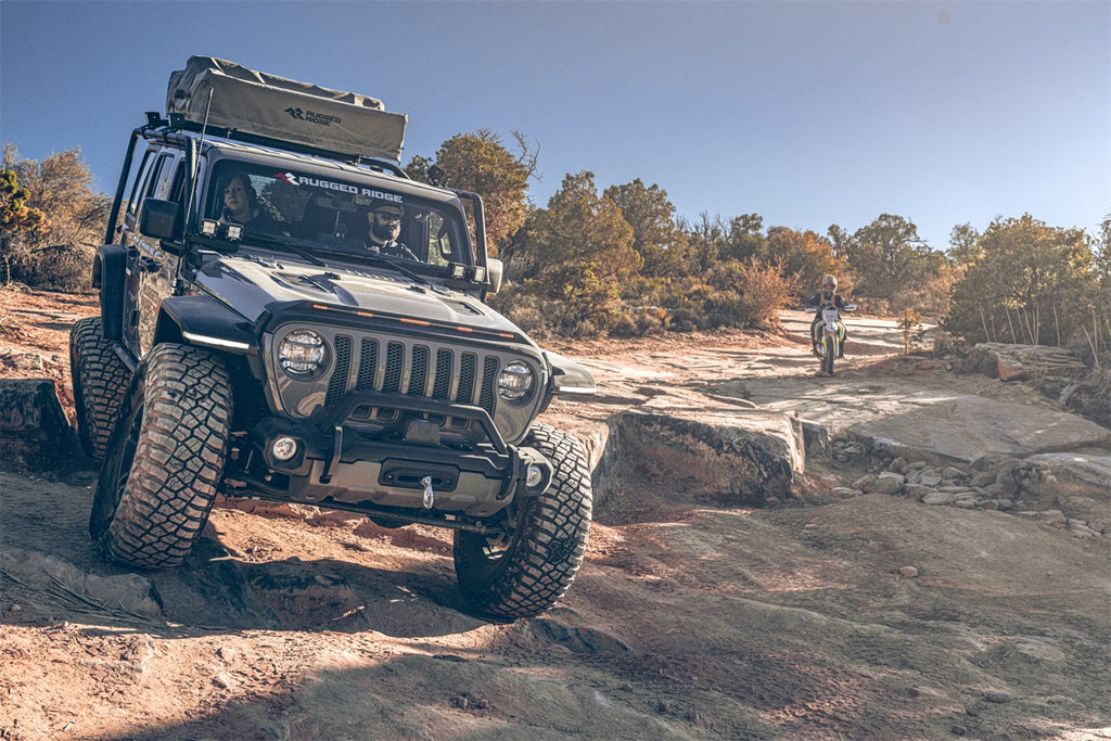 Rugged Ridge 11703.23 Roof Rack for Select Jeep Wrangler