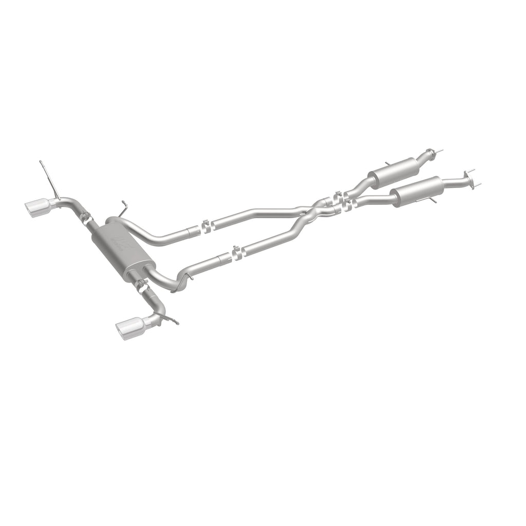 MagnaFlow Exhaust Products 19216 Street Series Black Coated Cat-Back System for Select Jeep Grand Cherokee, Jeep Grand Cherokee WK