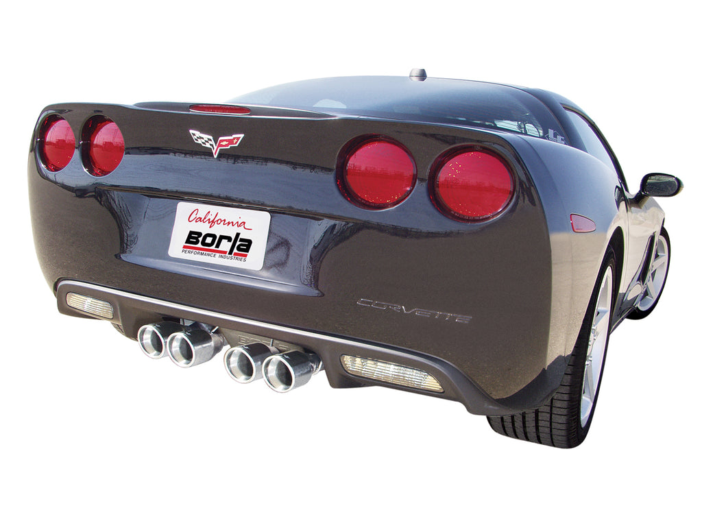 Borla 11744 Axle-Back Exhaust System - S-Type for Select Chevrolet Corvette