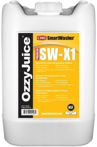 CRC Chemicals 1751304 Smartwasher® Ozzyjuice Sw-X1 Hp Degreasing Solution - 18.9L