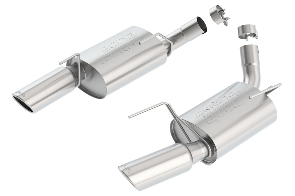 Borla 11752 Axle-Back Exhaust System - Touring for Select Ford Mustang