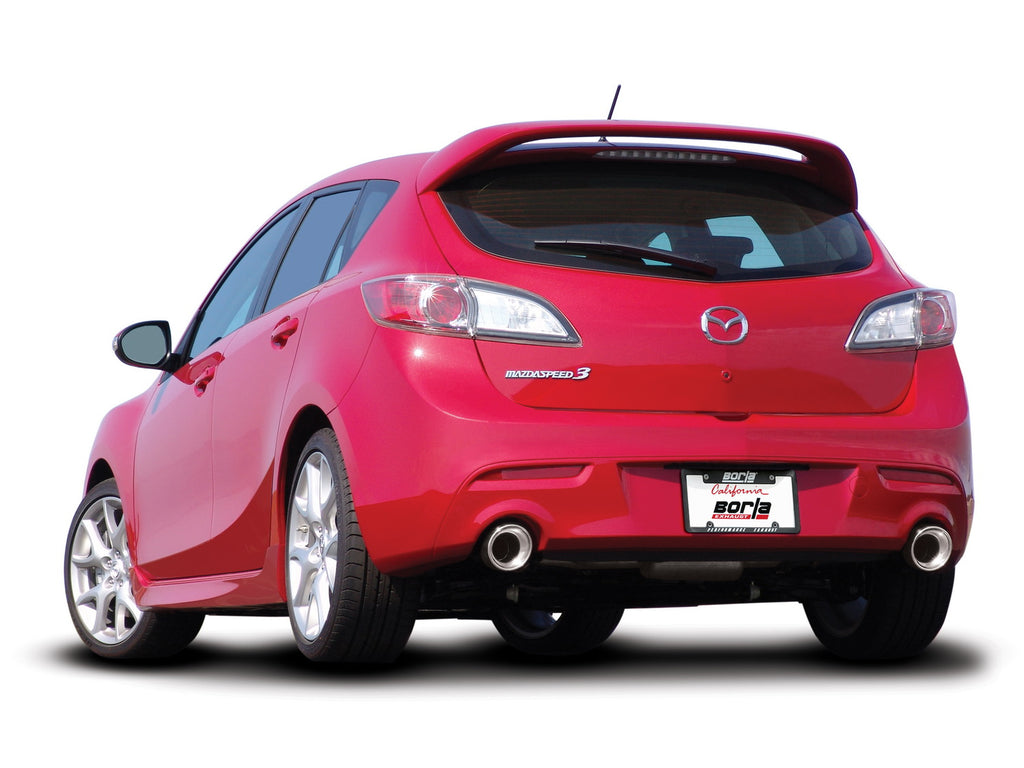 Borla 11786 Axle-Back Exhaust System - S-Type for Select Mazda 3