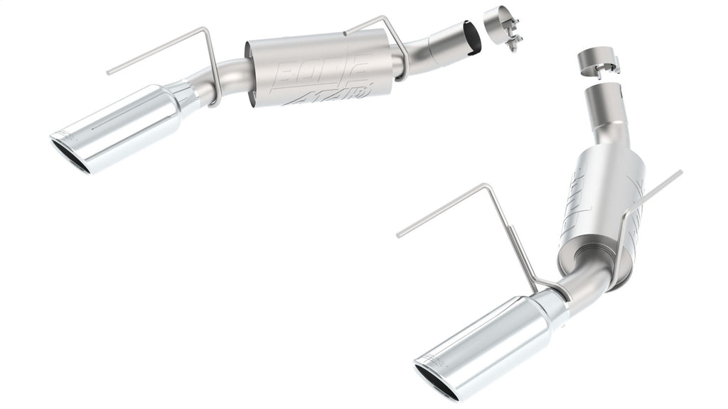 Borla 11806 Axle-Back Exhaust System - ATAK® for Select Ford Mustang