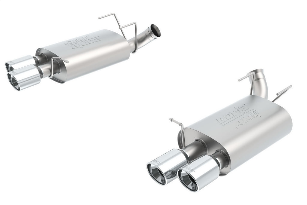 Borla 11831 Axle-Back Exhaust System - ATAK® for Select Ford Mustang