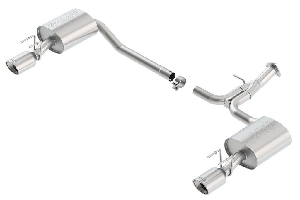 Borla 11840 Axle-Back Exhaust System - S-Type for Select Honda Accord
