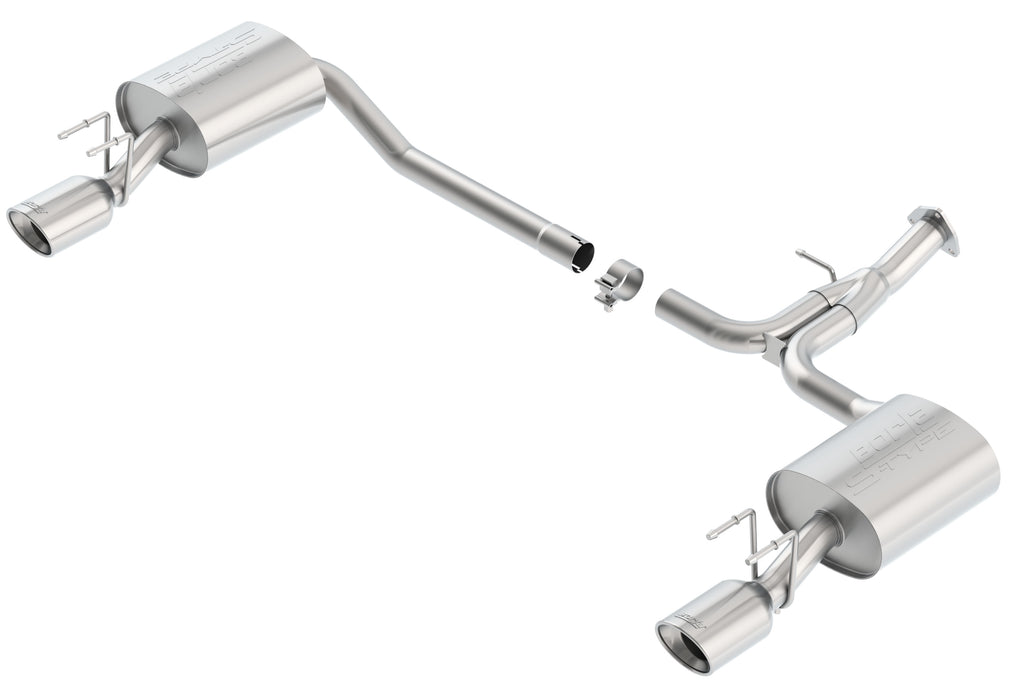 Borla 11853 Axle-Back Exhaust System - S-Type for Select Honda Accord