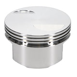 JE Pistons 118558 Piston Set, 2618, Flat Top, 3.810 Bore, 1.090 CD, 0.927 Pin, Set of 4.
