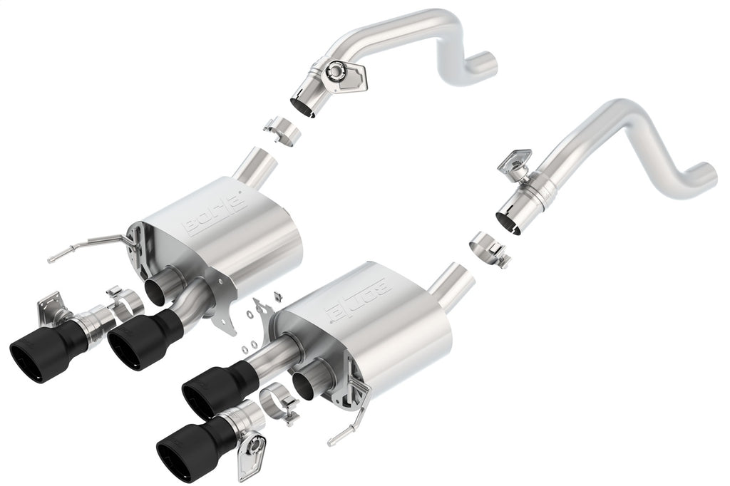Borla 11855CB Axle-Back Exhaust System - S-Type