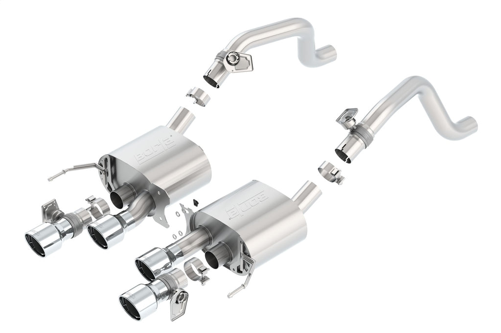 Borla 11855 Axle-Back Exhaust System - S-Type for Select Chevrolet Corvette