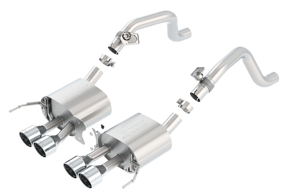 Borla 11862 Axle-Back Exhaust System - S-Type for Select Chevrolet Corvette