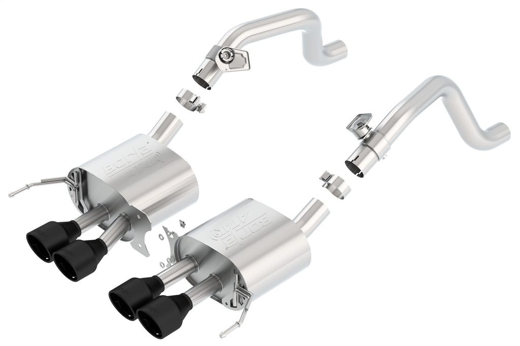 Borla 11863CB Axle-Back Exhaust System - ATAK® for Select Chevrolet Corvette