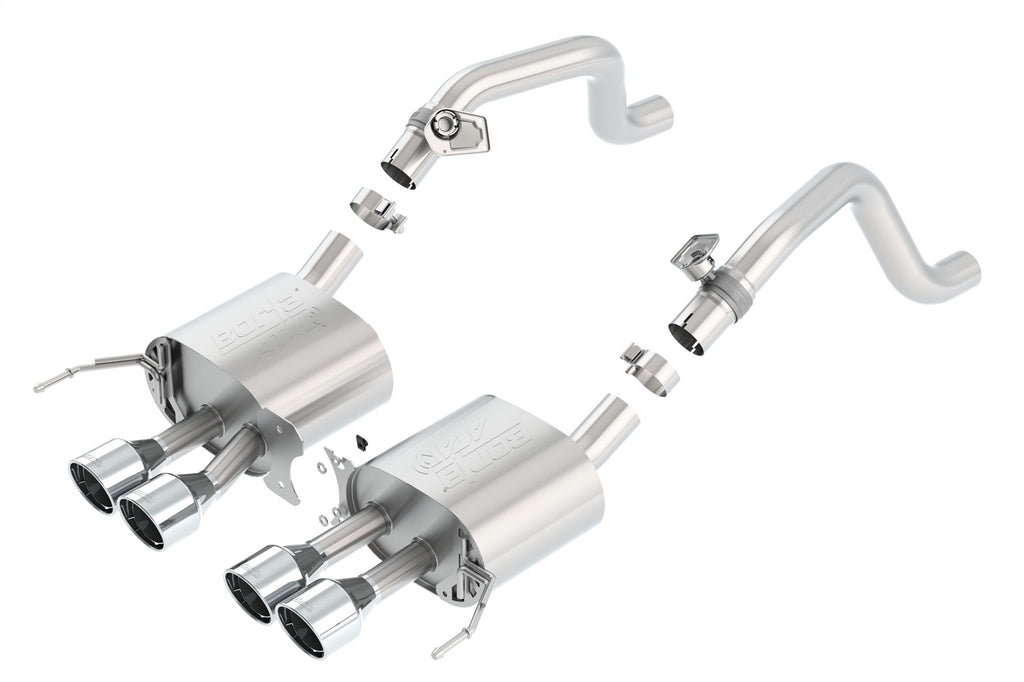 Borla 11863 Axle-Back Exhaust System - ATAK® for Select Chevrolet Corvette
