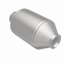 Load image into Gallery viewer, MagnaFlow Exhaust Products 337303 California CARB Universal Catalytic Converter for Select Daihatsu Charade, Jaguar Vanden Plas, Jaguar XJ6, Jaguar XJS, Mazda MX-3, Mercedes-Benz 190E, Mercedes-Benz 260E, Mercedes-Benz 300CE, Mercedes-Benz 300E,