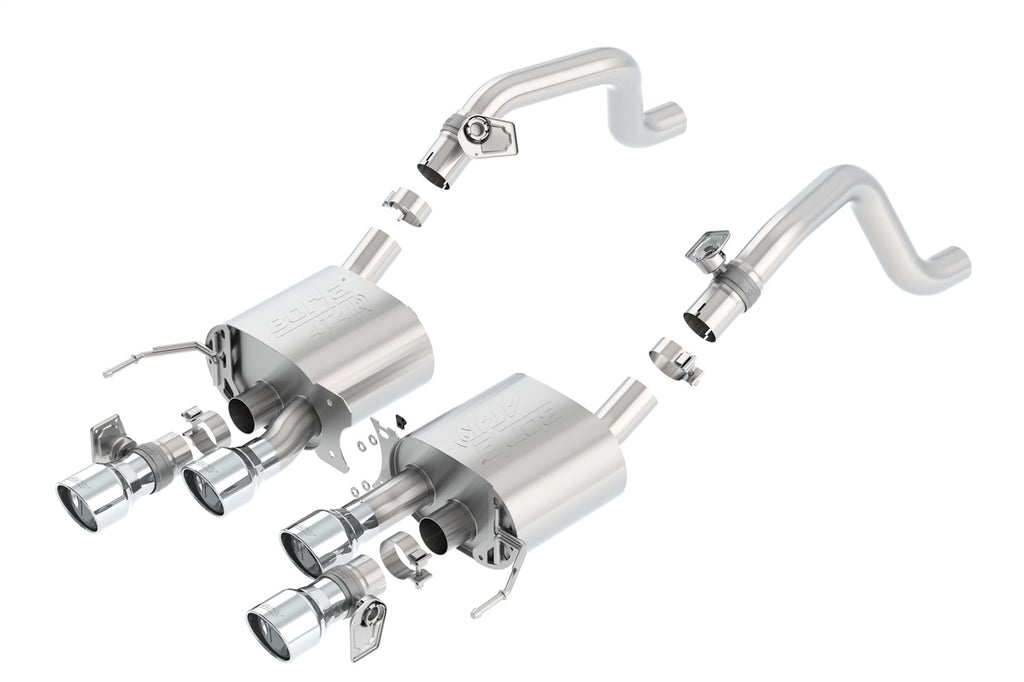 Borla 11875 Axle-Back Exhaust System - ATAK® for Select Chevrolet Corvette
