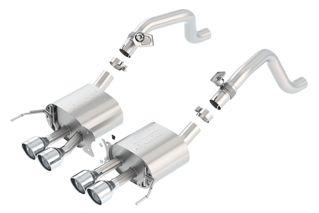 Borla 11877 Axle-Back Exhaust System - S-Type for Select Chevrolet Corvette