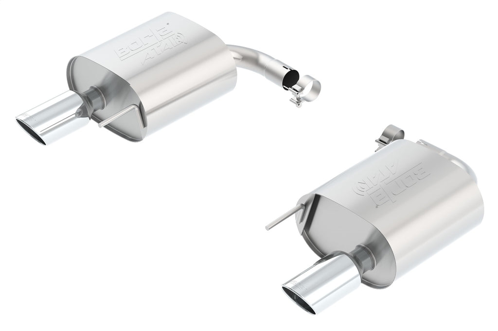 Borla 11890 Axle-Back Exhaust System - ATAK® for Select Ford Mustang