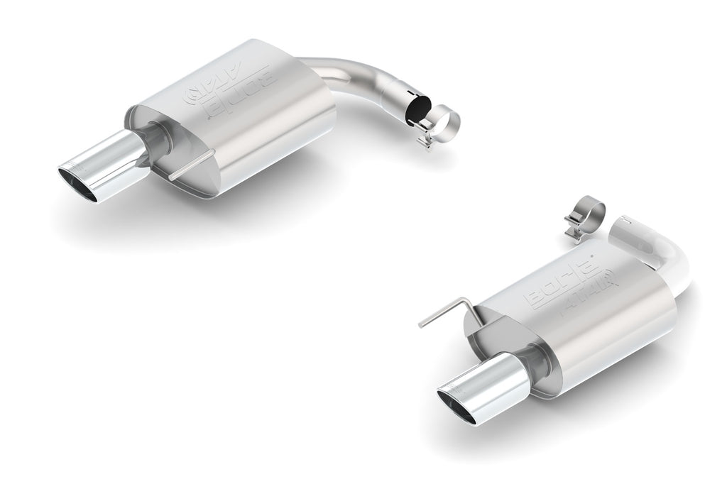 Borla 11895 Axle-Back Exhaust System - ATAK® for Select Ford Mustang