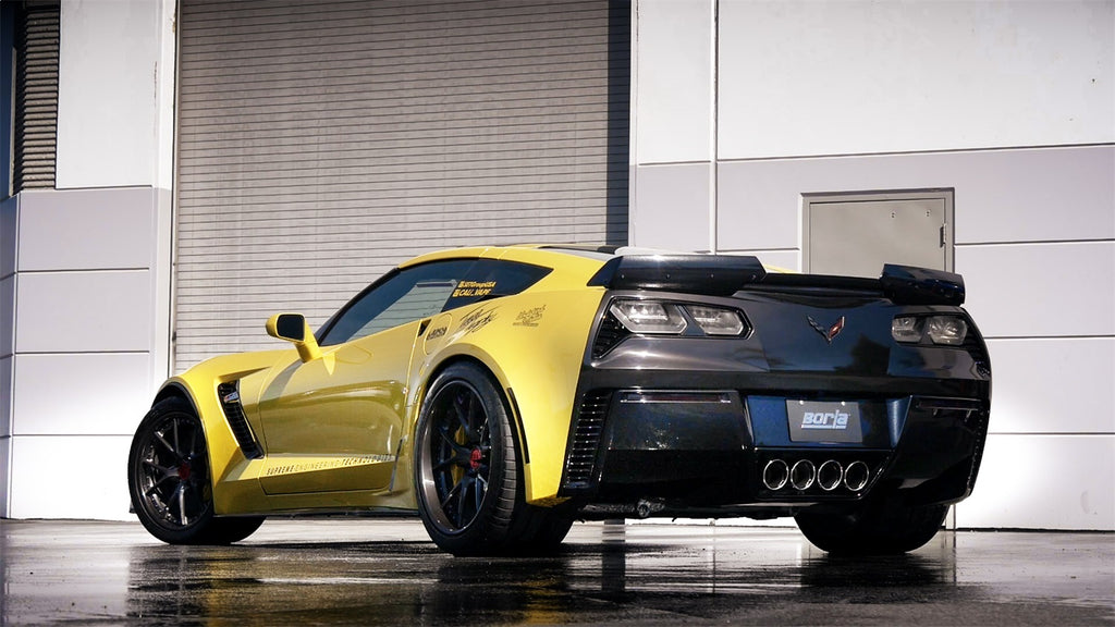 Borla 11903 Axle-Back Exhaust System - ATAK® for Select Chevrolet Corvette
