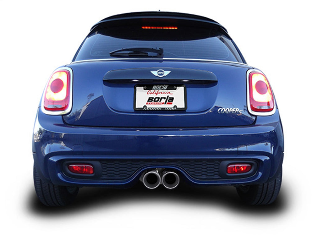 Borla 11914 Axle-Back Exhaust System - Touring for Select Mini Cooper