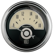 Load image into Gallery viewer, AutoMeter 1191 GAUGE, VOLTMETER, 2 1/16", 18V, ELEC, CRUISER AD