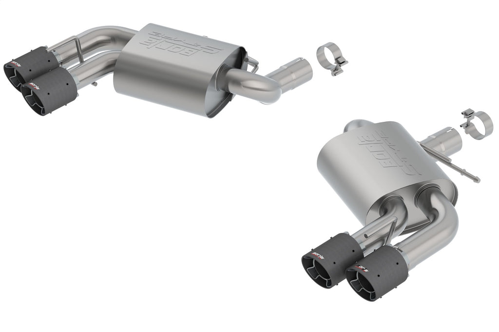 Borla 11920CF Axle-Back Exhaust System - S-Type