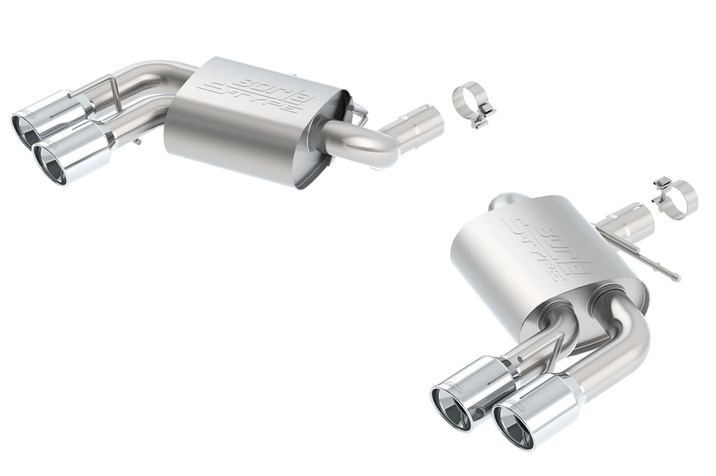 Borla 11920 Axle-Back Exhaust System - S-Type for Select Chevrolet Camaro