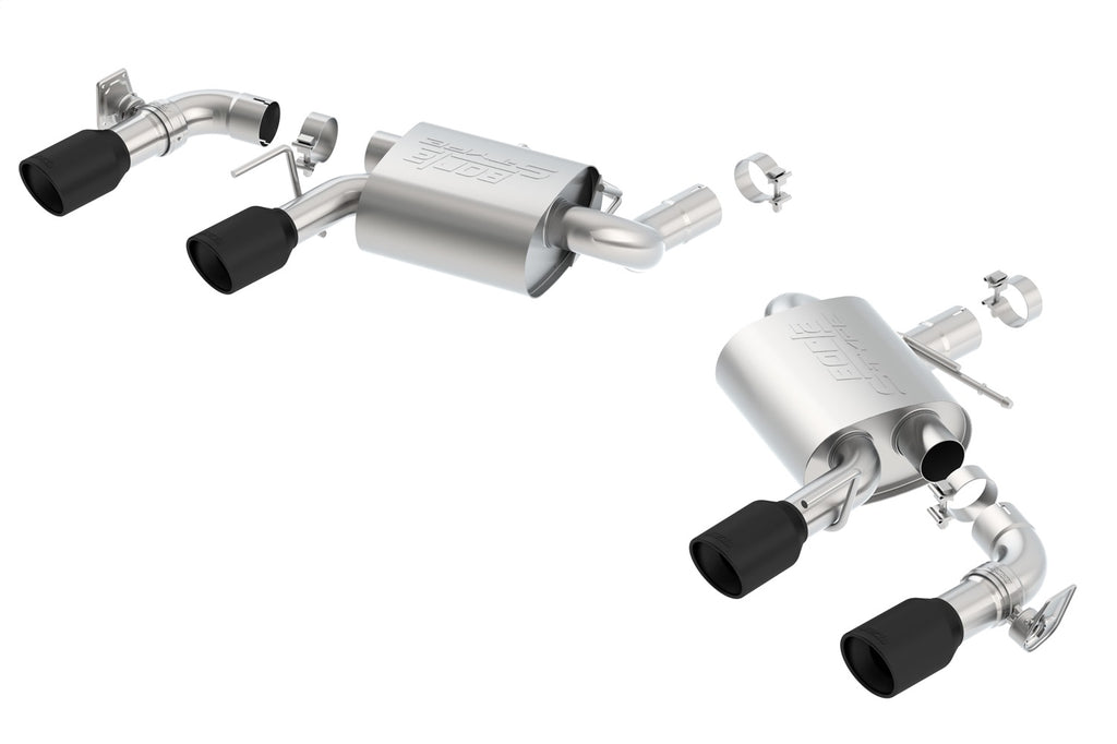 Borla 11924CB Axle-Back Exhaust System - S-Type for Select Chevrolet Camaro