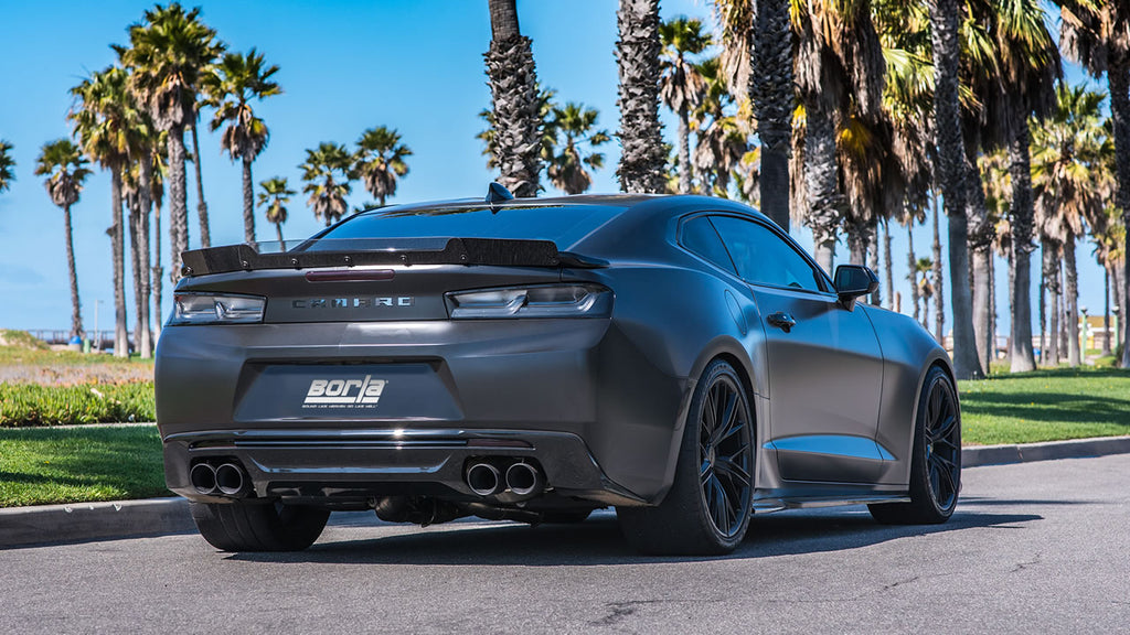 Borla 11924CB Axle-Back Exhaust System - S-Type for Select Chevrolet Camaro