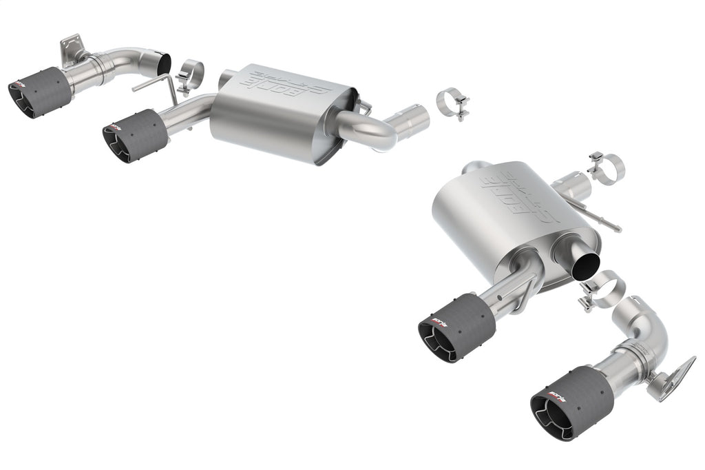 Borla 11924CF Axle-Back Exhaust System - S-Type