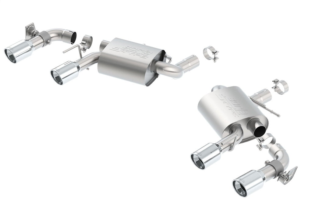 Borla 11924 Axle-Back Exhaust System - S-Type for Select Chevrolet Camaro