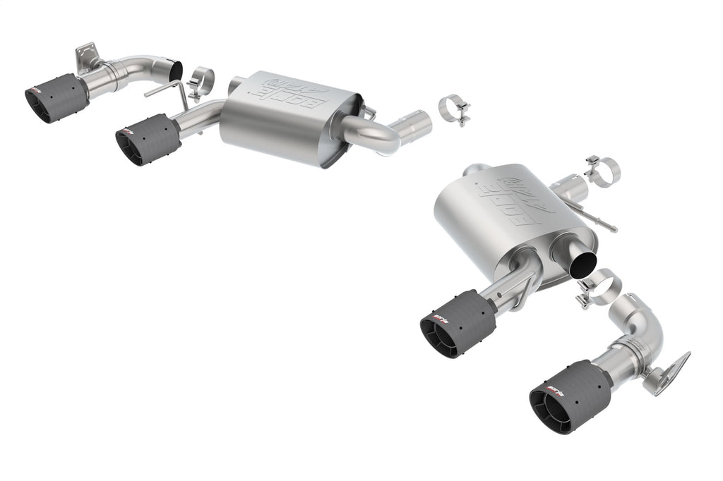 Borla 11925CFBA Axle-Back Exhaust System - ATAK® for Select Chevrolet Camaro