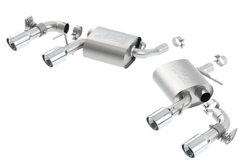 Borla 11930 Axle-Back Exhaust System - S-Type for Select Chevrolet Camaro