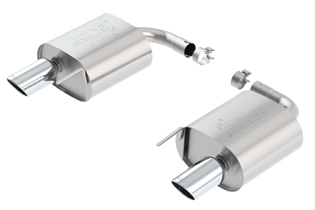 Borla 11939 Axle-Back Exhaust System - ATAK® for Select Ford Mustang