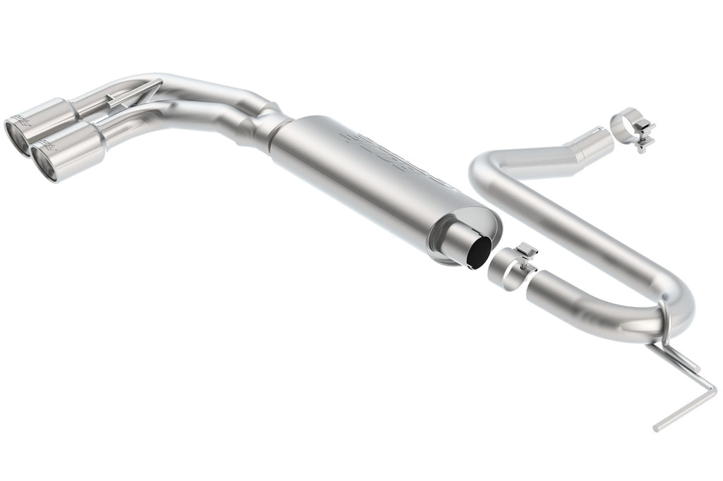 Borla 11945 Axle-Back Exhaust System - S-Type for Select Chevrolet Cruze