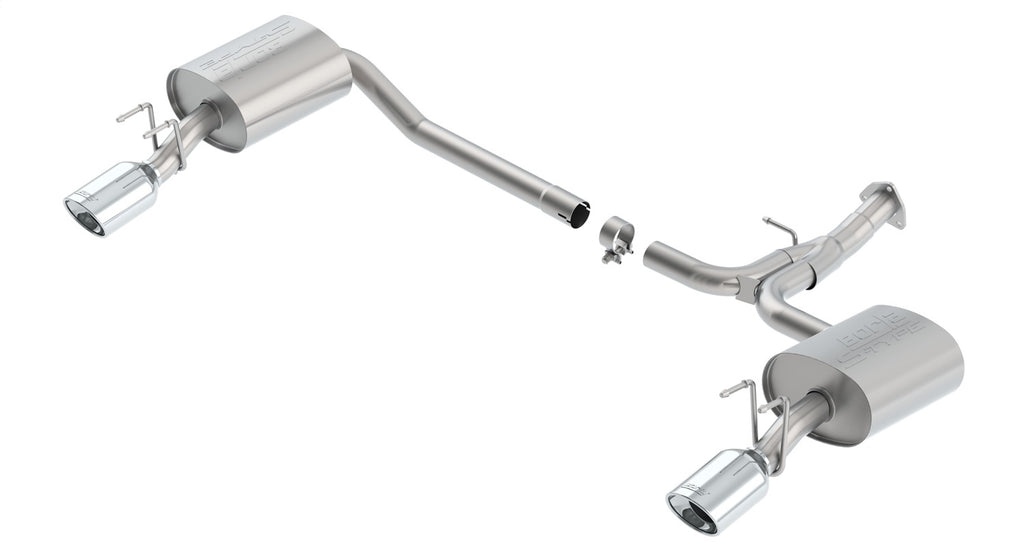 Borla 11949 Axle-Back Exhaust System - S-Type for Select Honda Accord