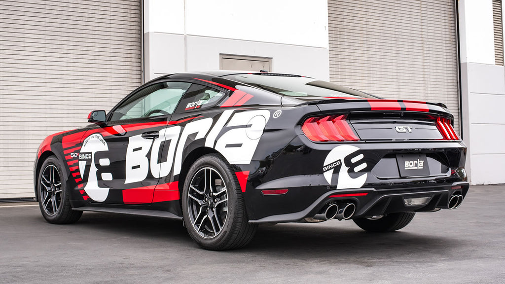 Borla 11951 Axle-Back Exhaust System - S-Type for Select Ford Mustang