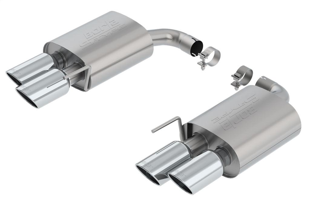 Borla 11953 Axle-Back Exhaust System - S-Type for Select Ford Mustang