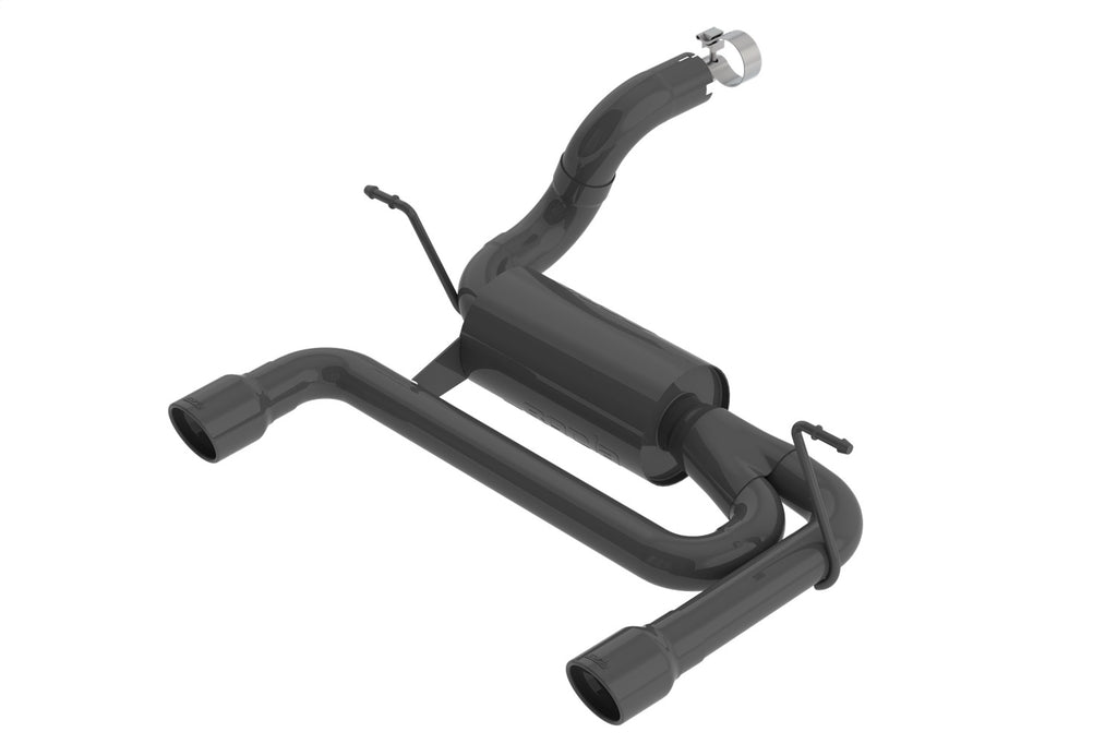 Borla 11956CB Axle-Back Exhaust System - S-Type for Select Jeep Wrangler