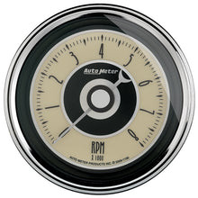 Load image into Gallery viewer, AutoMeter 1195 GAUGE, TACHOMETER, 3 3/8", 8K RPM, IN-DASH, CRUISER AD