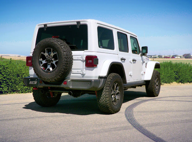 Borla 11963CB Axle-Back Exhaust System - S-Type for Select Jeep Wrangler