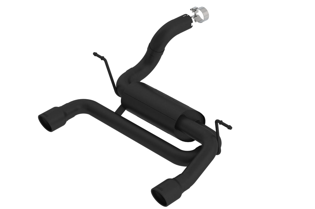 Borla 11964CB Axle-Back Exhaust System - ATAK® for Select Jeep Wrangler