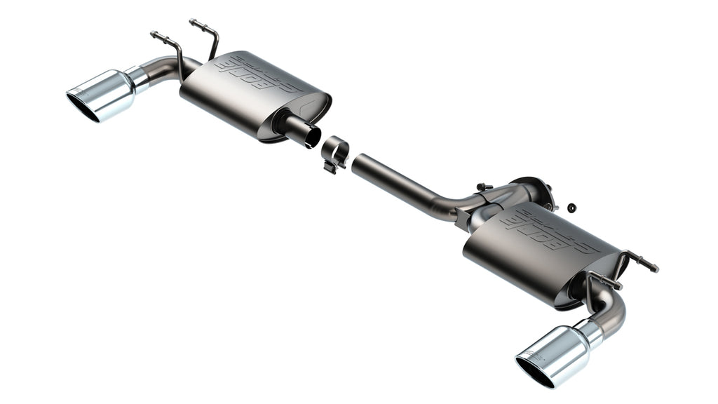 Borla 11970 Axle-Back Exhaust System - S-Type for Select Mazda 3