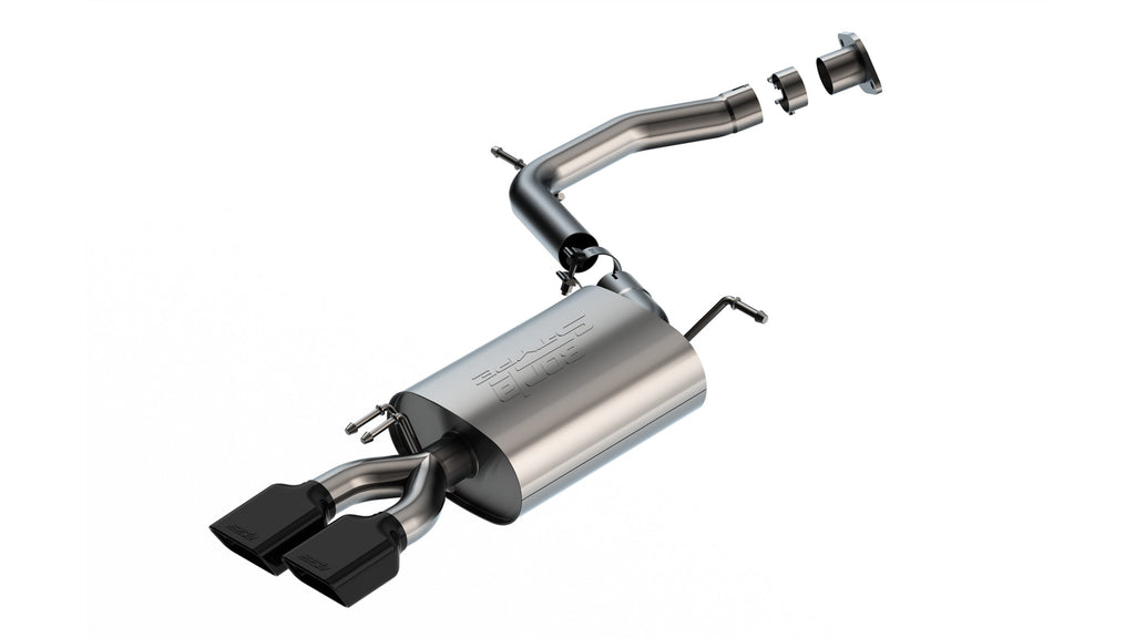 Borla 11979BC Axle-Back Exhaust System - S-Type for Select Hyundai Palisade, Kia Telluride