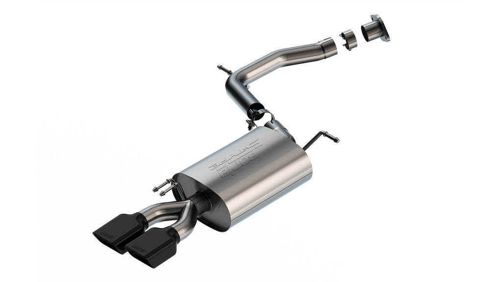 Borla 11979BC Axle-Back Exhaust System - S-Type for Select Hyundai Palisade, Kia Telluride
