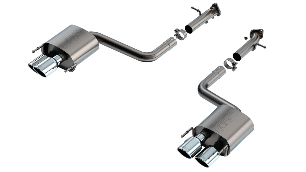 Borla 11981 Axle-Back Exhaust System - S-Type for Select Lexus IS500, Lexus RC F