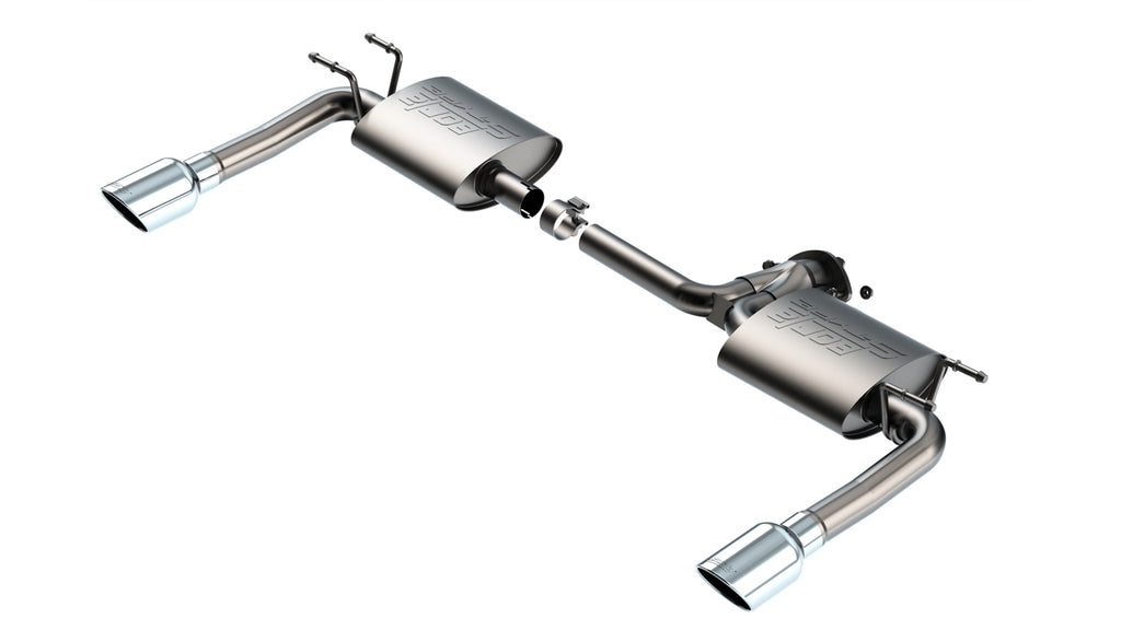 Borla 11982 Axle-Back Exhaust System - S-Type for Select Mazda 3