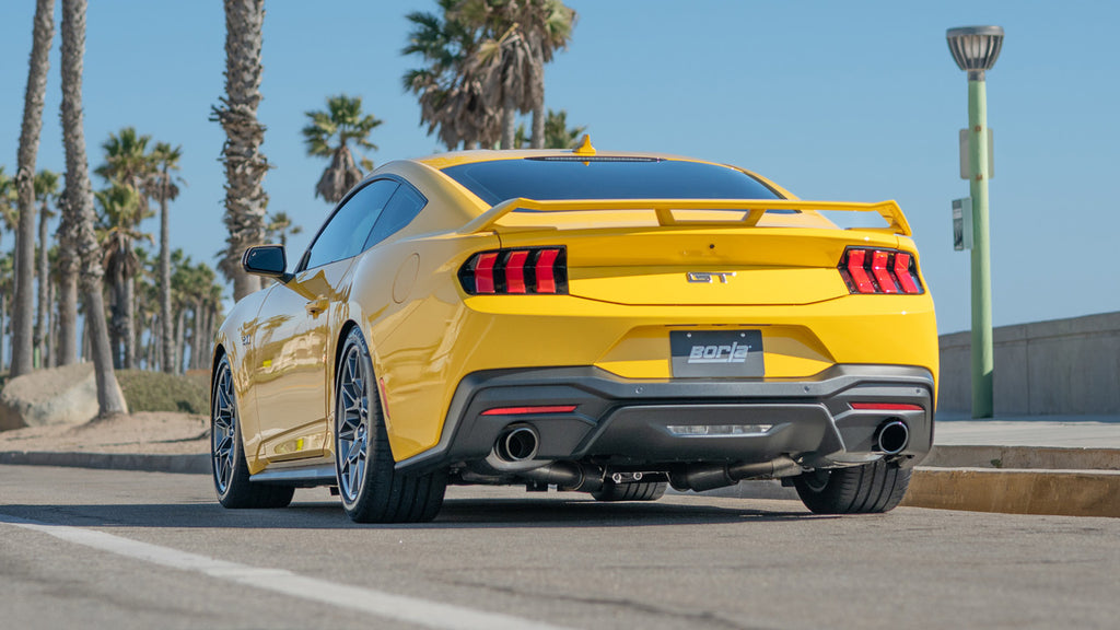 Borla 11984BC Axle-Back Exhaust System - ATAK® for Select Ford Mustang