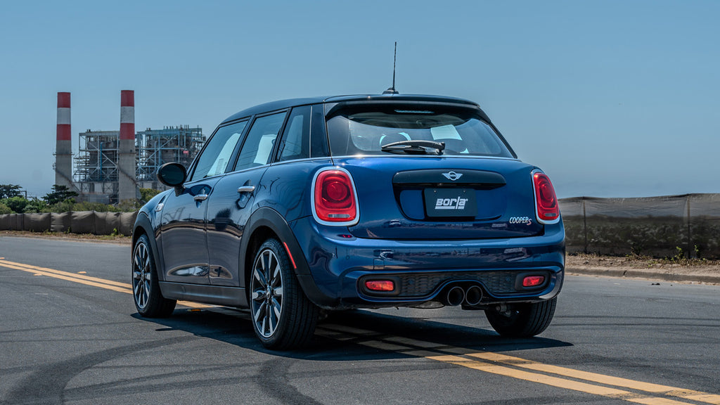 Borla 11987CB Axle-Back Exhaust System - S-Type for Select Mini Cooper