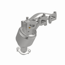 Load image into Gallery viewer, MagnaFlow Exhaust Products 51220 OEM Grade Manifold Catalytic Converter for Select Ford Edge, Ford Explorer, Ford Flex, Ford Police Interceptor Sedan, Ford Police Interceptor Utility, Ford Taurus, Lincoln Continental, Lincoln MKS, Lincoln MKT, Lincoln